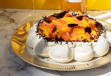 Pavlova Aux Agrumes A Vos Assiettes