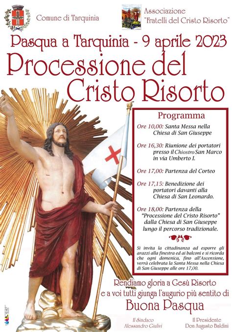 Processione Del Cristo Risorto A Tarquinia VisitLazio