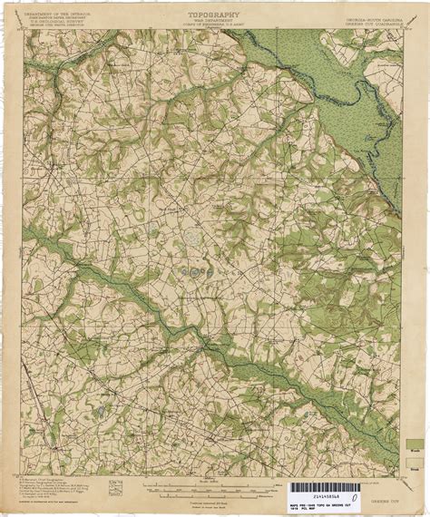 Georgia Historical Topographic Maps - Perry-Castañeda Map Collection ...