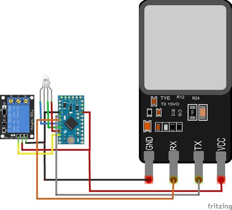 Biometric Sensor In Motorcycle Hornet Arduino Project Hub