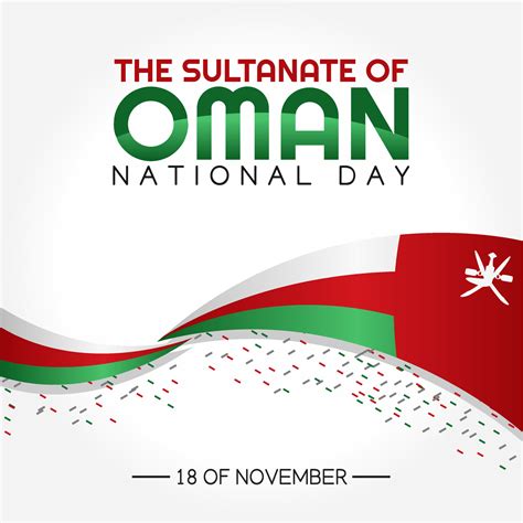 Oman National Day Vector Illustration 5480745 Vector Art At Vecteezy