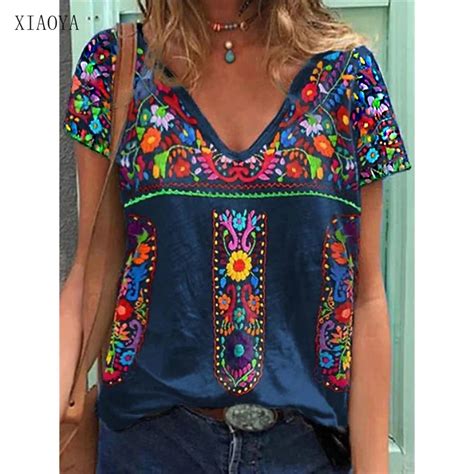 Moda De Verão Camiseta Impressa 3d 2023 Nova Feminina Gola V Sexy