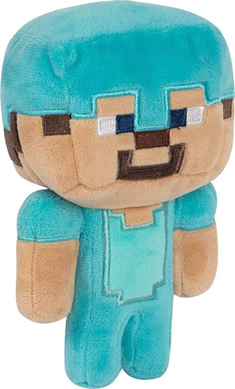 Minecraft 8731 Happy Explorer Diamond Steve Plush Various Artofit