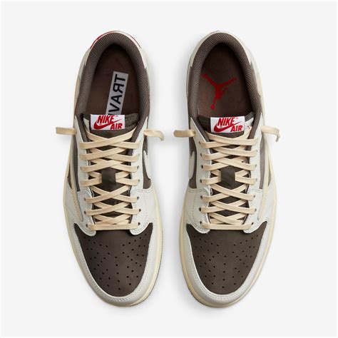 Travis Scott X Air Jordan 1 Low Reverse Mocha Everysize Blog