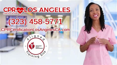 Cpr Certification Los Angeles Bls Cpr And First Aid Classes Youtube