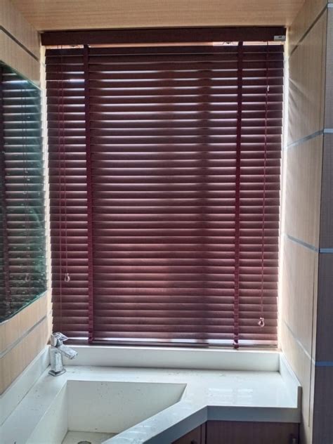 Brown Vertical Bamboo Window Blind For Home At Rs Sq Ft In Madurai