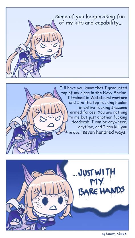 Don T Fuck With Divine Priestess R Genshin Impact