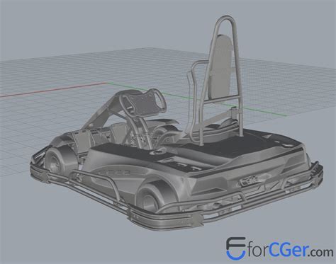 Kart Rimo Sinus Ion卡丁车三维模型 Forcger 三维数字化设计分享平台