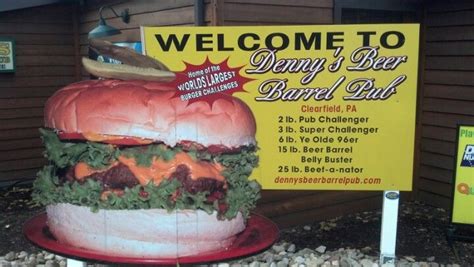 Denny's Beer Barrel Pub | Beer barrel, Beer, Burger meat