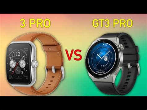 Oppo Watch 3 Pro Vs Huawei Watch GT3 Pro Full Specs Compare