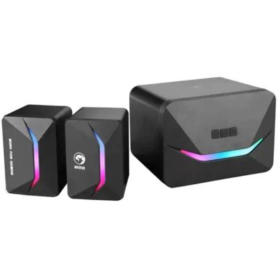 Parlante Gaming Para Computador Con Subwoofer Led Rgb Sg Marvo