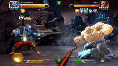 Mcoc How To Fight The Thing Youtube