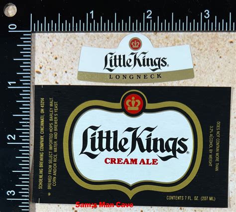 Little Kings Cream Ale Label with neck