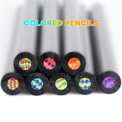 Snapklik Nsxsu Pieces Rainbow Pencils Jumbo Colored Pencils