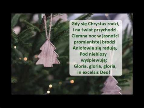 Klawierman Gdy się Chrystus rodzi lyrics YouTube