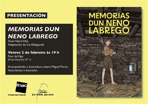 Presentaci N De Memorias Dun Neno Labrego En Vigo Editorial Galaxia