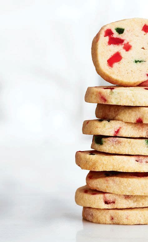 Cherry Icebox Cookies | Canadian Living | Cookies recipes christmas ...