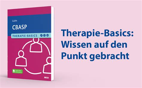 Therapie Basics Cbasp Mit E Book Inside Und Arbeitsmaterial Beltz