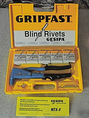 New Gesipa Ntx F Blind Pop Rivet Tool Kit