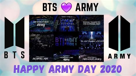 Happy Army Day Bts 7th Anniversary 💜 Youtube