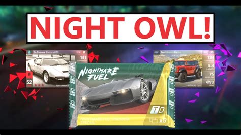 Top Drives Gameplay Part 618 NIGHTMARE FUEL NIGHT OWL I YouTube