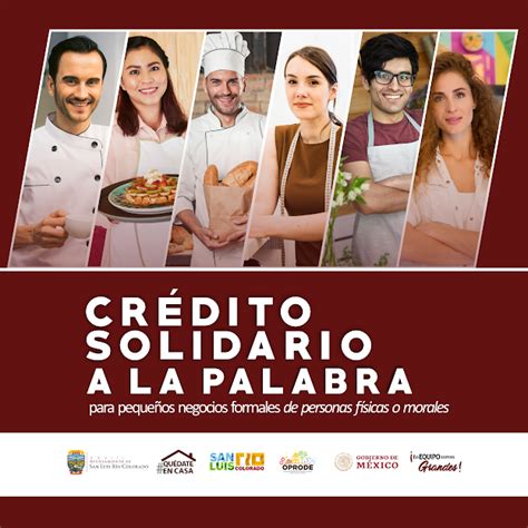 Credito Solidario Asi Puedes Tramitar El Apoyo Solidario A La Palabra