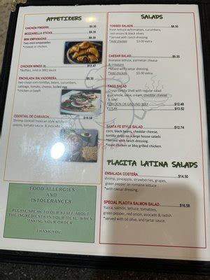 PLACITA LATINA RESTAURANT MARKET Updated January 2025 41 North St