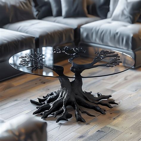 Branching Out: The Charm of Metal Tree Coffee Tables in Home Decor ...