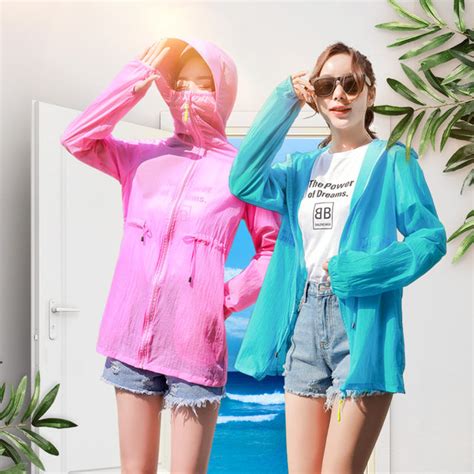 Sun Protection Clothing For Women 2024 Summer New Style Anti Uv Mid Length Sun Protection