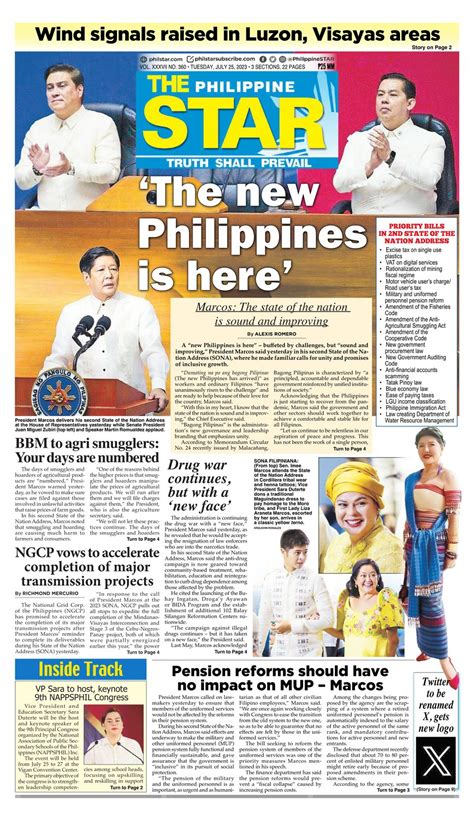 Get Digital Access To The Philippine Star July 25 2023 Issue