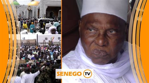 Massalikoul Djinane Arrivée spectaculaire d Abdoulaye Wade YouTube