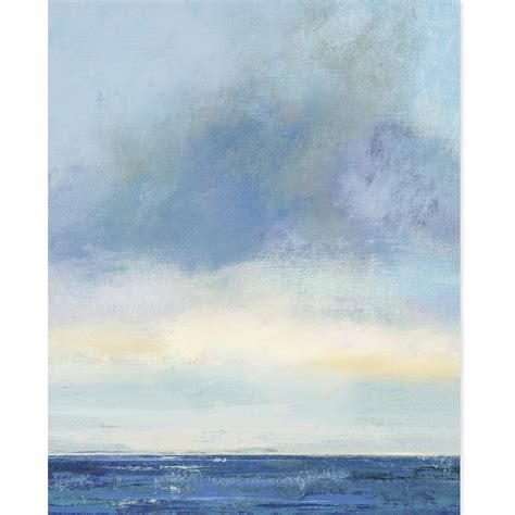 Landscape Art Print Giclee Print Coastal Art Blue Seascape Etsy