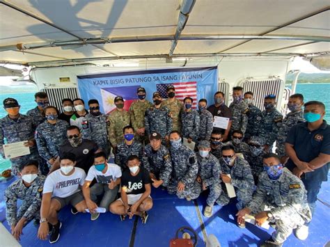 U S Military And Philippine Coast Guard Conduct Tactical Combat