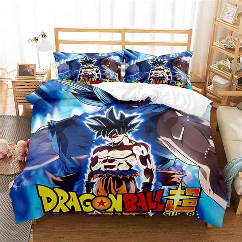 Anime Dragon Ball Goku Vegeta Bedding Sets Classic Manga Super Saiyan