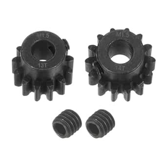 Amazon Uxcell Mod Pinion Gear Set Mm Shaft T T Motor