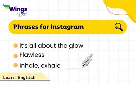 21+ Phrases for Instagram to Use in Bio, Caption, and Story | Leverage Edu