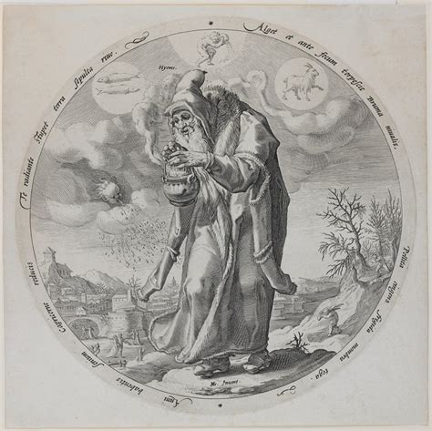 Allegory Of Winter Jacob Matham Artist After Hendrick Goltzius Mia