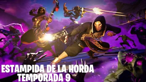 Nuevo Modo Estampida De La Hordafortnitetemporada Youtube