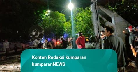 Orang Ditangkap Polisi Buntut Demo Ricuh Di Universitas Negeri