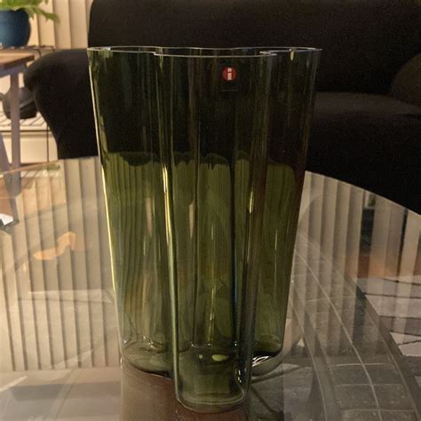 Wazon Szklany Alvar Aalto Vase Cm Ziele Mchu Moaai Sklep Z