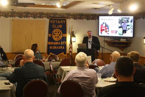 Nc Rotary Hears Presentation On Power Of Kindness Nebraska City News