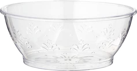 Amazon Blue Sky Simcha Collection Crystal Clear 6 Oz Plastic Bowls