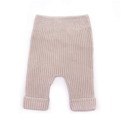 Pantalon bébé tricot Nude En Pagaille