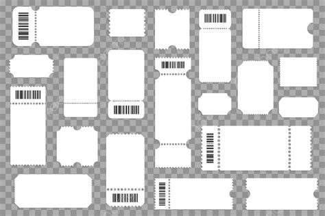 Raffle Tickets Vector Hd Images Blank Ticket Raffle Lottery Vector