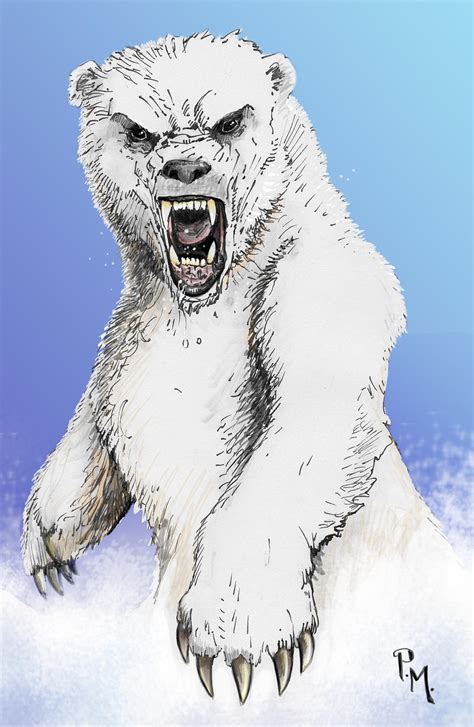 Polar Bear Roar by PM-Graphix on DeviantArt