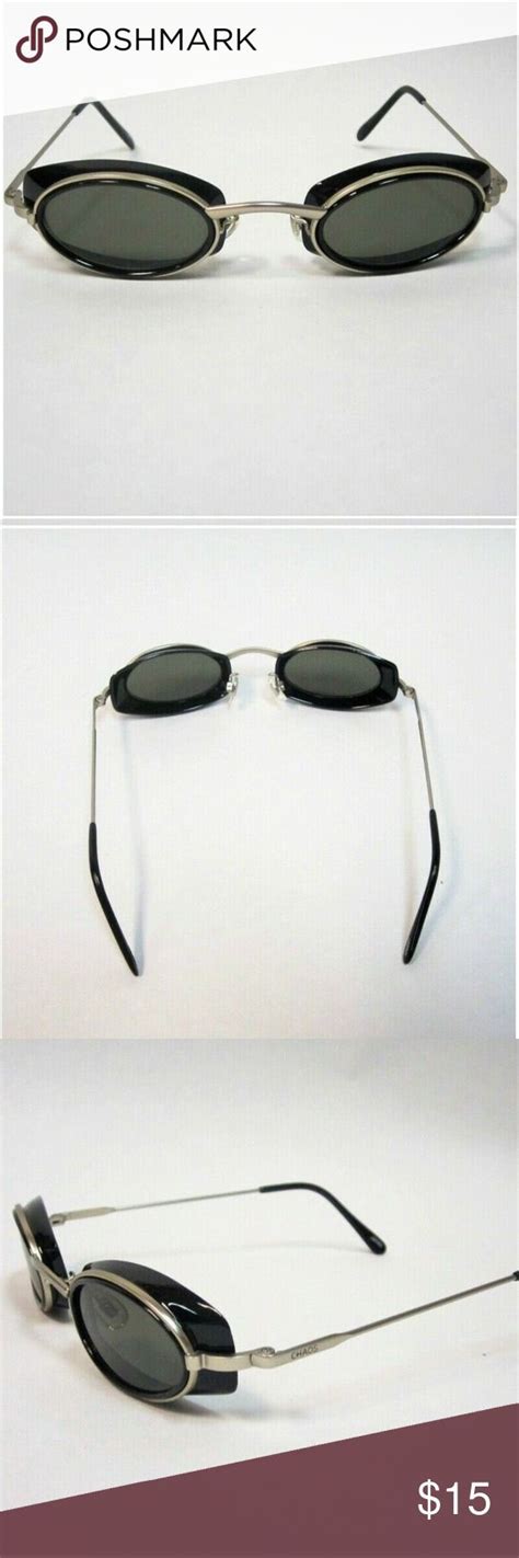 Chaos Swimmer Sunglasses In Nickel And Black