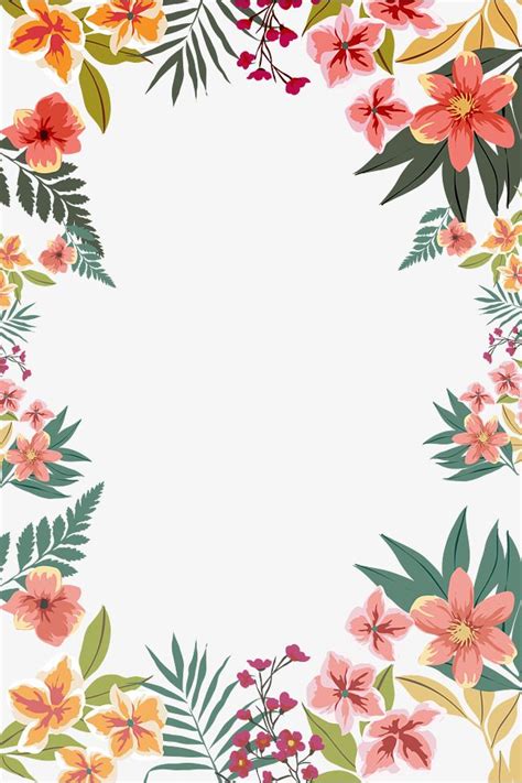 Pin by antri ch on Symbol Clipart | Floral border design, Flower border, Floral border