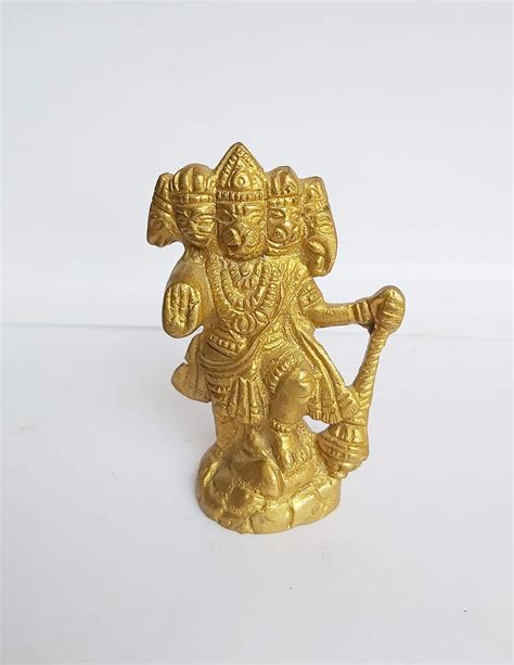 Parijat Handicraft Hanuman Brass Idol Review Indian Hindu Gods