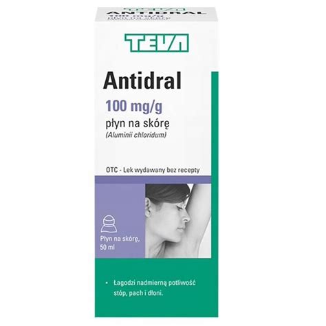 Antidral Lek Na Pocenie Antypesirant Kulka 50ml 12771893249 Allegro Pl