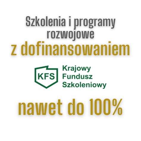 KFS Akademia Menedżera Krajowy Fundusz Szkoleniowy Fundacja